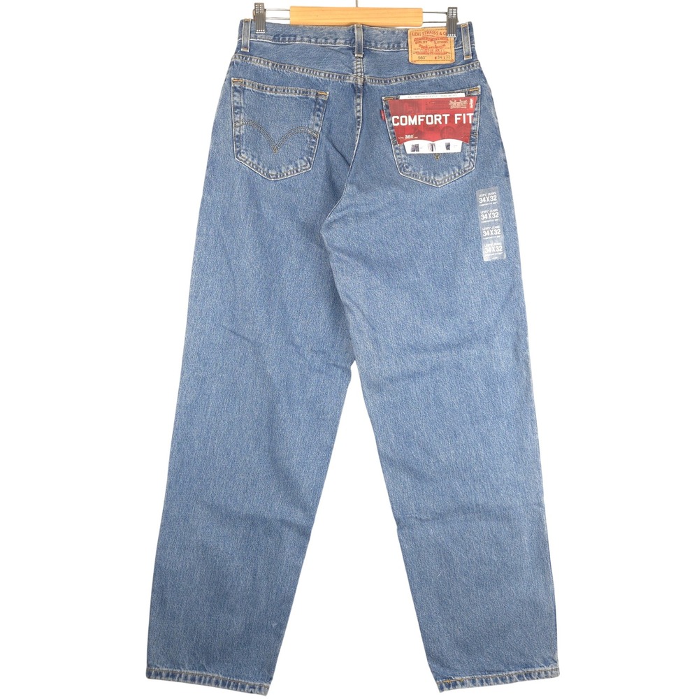 Levis 560 Comfort Fit Jeans Mens Medium Wash Loose Tapered 34x32 (Fits 32x32)